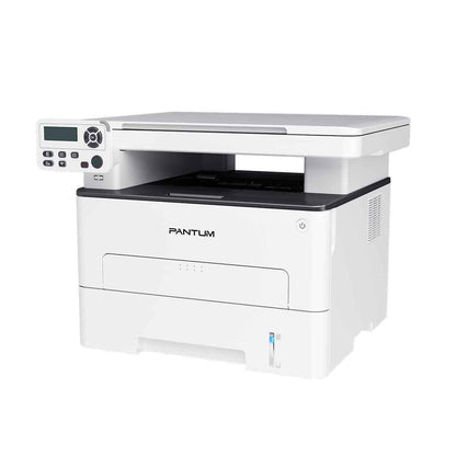 Pantum M6700DW Mono Laser Multifunction Laser Printer, Print, Copy, Scan, Up to 30 ppm Print Speed, Automatic Duplex Printing, USB, Ethernet, WiFI Connectivity, NFC for Android Only, White | M6700DW