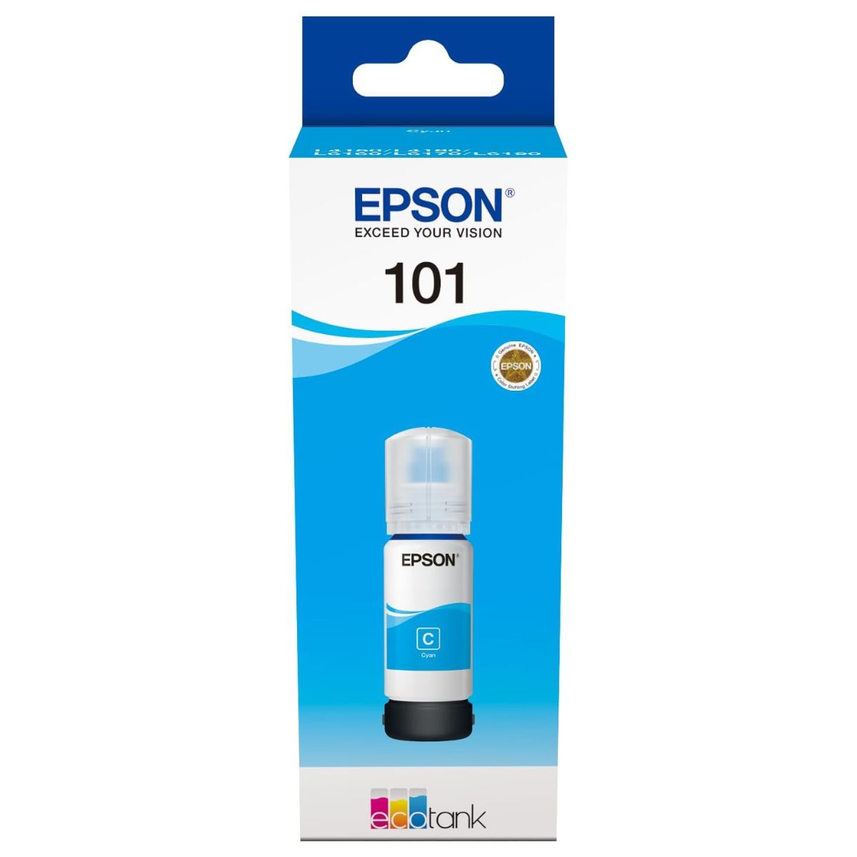 Epson 101 Ink Bottle – High-Yield Pigment & Dye Ink for EcoTank Printers