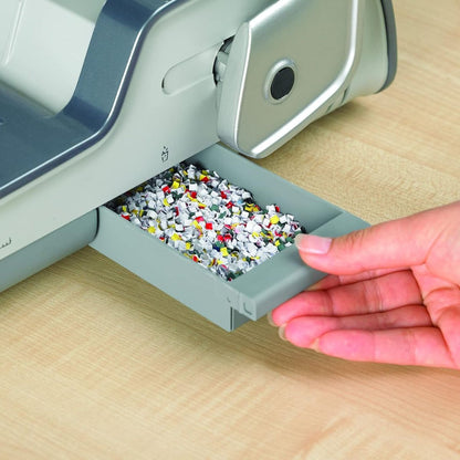 Fellowes Quasar Wire Binding Machine | 15 Sheet Punch Capacity | 130 Sheet Binding Capacity | 14mm Maximum Wire Size | Manual Wire Binder | Grey | 5224101