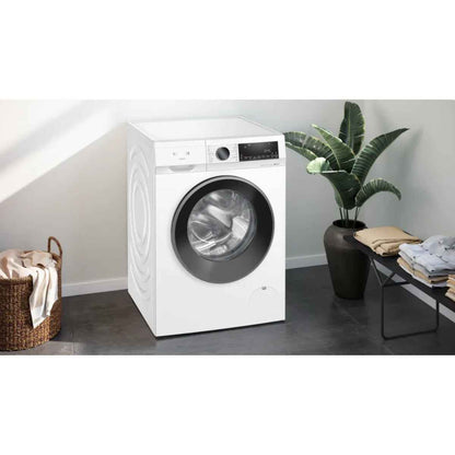 Siemens iQ300 WG44A100GC 9kg Front-Load Washing Machine – 1,400 rpm, stain Removal, White Finish