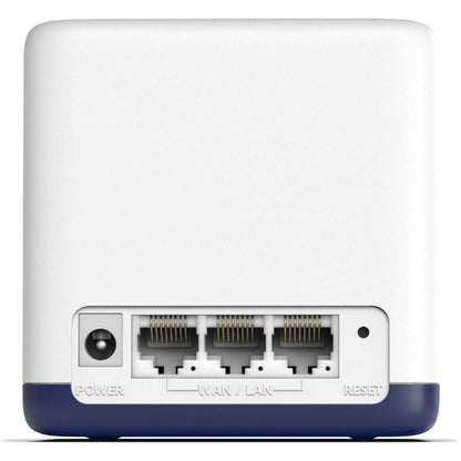 MERCUSYS Halo H50G AC1900 Whole Home Mesh Wi-Fi System, 2-Pack | Dual-Band Wi-Fi 5 | Seamless Roaming | 3× Gigabit Ports per Unit | White