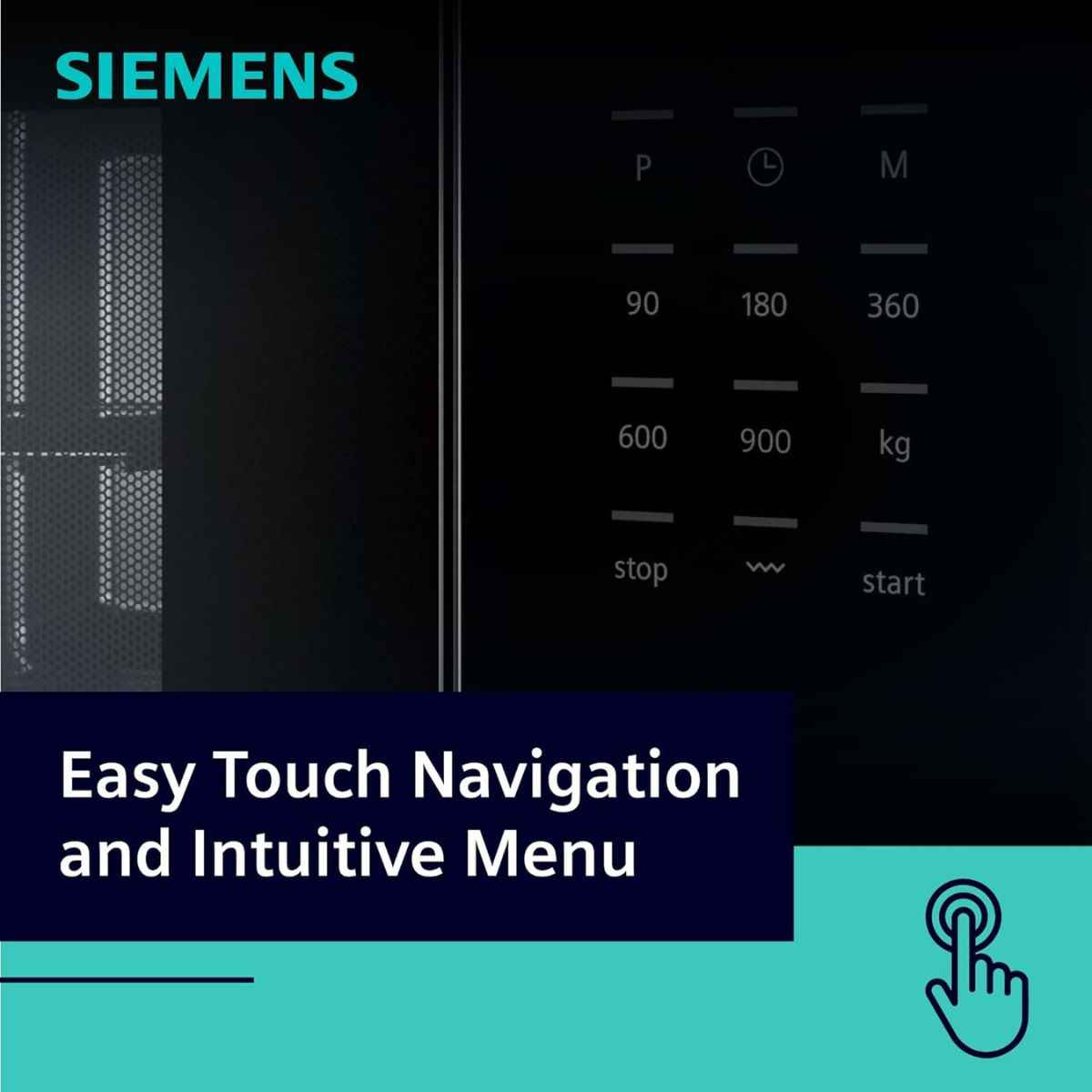 Siemens HB732G1B1M iQ700 Built-In Electric Oven – 71L, 60cm, TFT Touch Display, Home Connect, Black