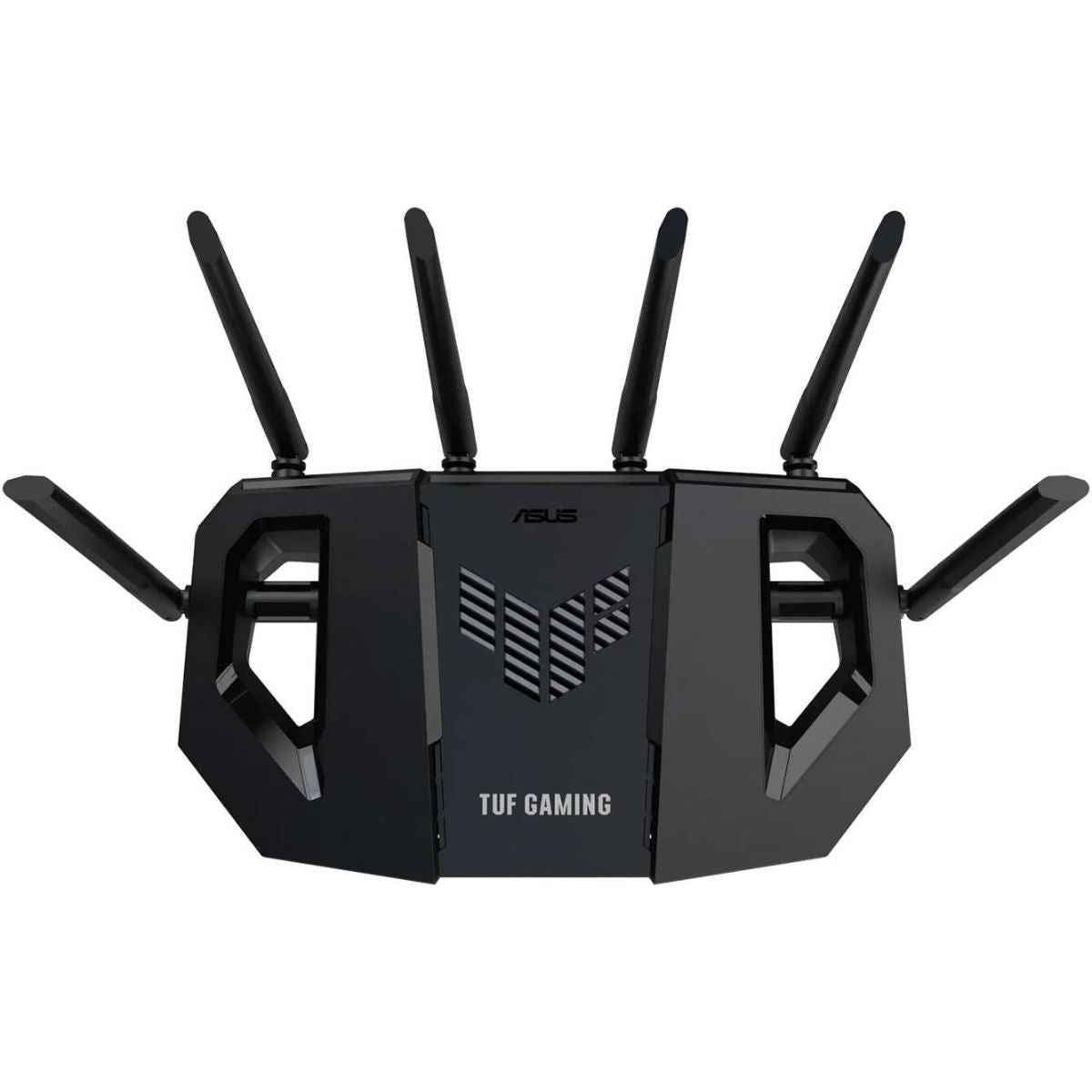 Asus TUF Gaming BE6500 Route, Wi-Fi 7 Connectivity, Dual-Band ( 2.4GHz & 5GHz ), Up to 5764 Mbps, 6x External Fixed Antenna, Primary AiMesh Router, AiMesh Node, Black