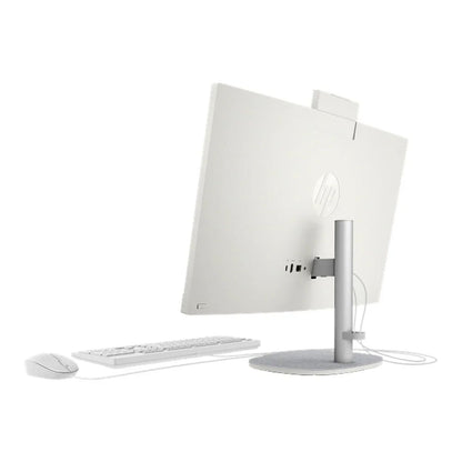 HP All-in-One 24-cr0383 Desktop PC | Intel Core i7-1355U | 23.8-Inch FHD IPS | 16GB RAM | 512GB SSD | DOS | Shell White | D75CYEA
