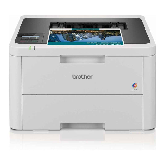 Brother HL-L3220CW Color Laser Printer, 19 PPM Print Speed, 2400 x 600 DPI, Up To 250 Sheets, USB, Wireless & Wi-Fi Direct | HL-L3220CW