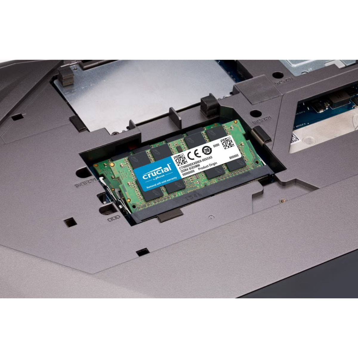 Crucial 8GB DDR4-3200 SODIMM 260-Pin Laptop Memory, (PC4 25600), 22-22-22 JEDEC, 1.2 Voltage, Unbuffered | CT8G4SFRA32A