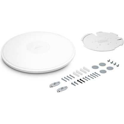 TP-Link EAP772 BE9300 Ceiling Mount Tri-Band Wi-Fi 7 Access Point, 6 GHz, 5GHz & 2.4GHz Wi-Fi Speed, 1x 10G Ethernet Port Interface, Up to 320MHz Bandwidth, Low Latency & Interference, White | EAP772