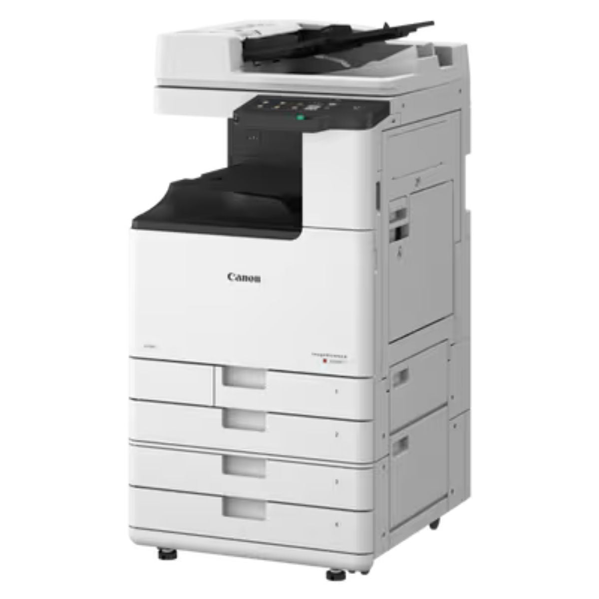Canon imageRUNNER C3326i Multifunction Laser Printer, Print, Copy, Scan, Send, Optional Fax, 7" TFT LCD WVGA Color Touch Panel, 26 ppm Print Speed, Up to 1200 x 1200 DPI Resolution, White C3326i