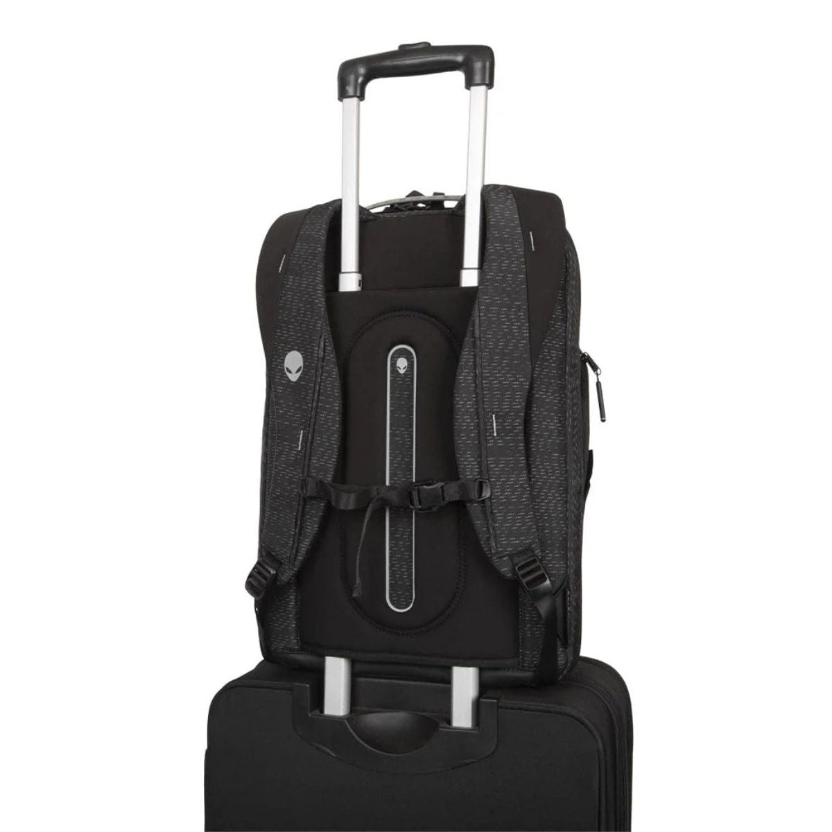 Dell Alienware Horizon Travel Backpack AW723P | Fits Up to 17" Laptop | TSA-Friendly | RFID Safe Pocket | GalaxyWeave Water-Resistant Fabric | Black