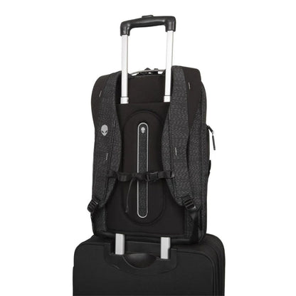 Dell Alienware Horizon Travel Backpack AW723P | Fits Up to 17" Laptop | TSA-Friendly | RFID Safe Pocket | GalaxyWeave Water-Resistant Fabric | Black