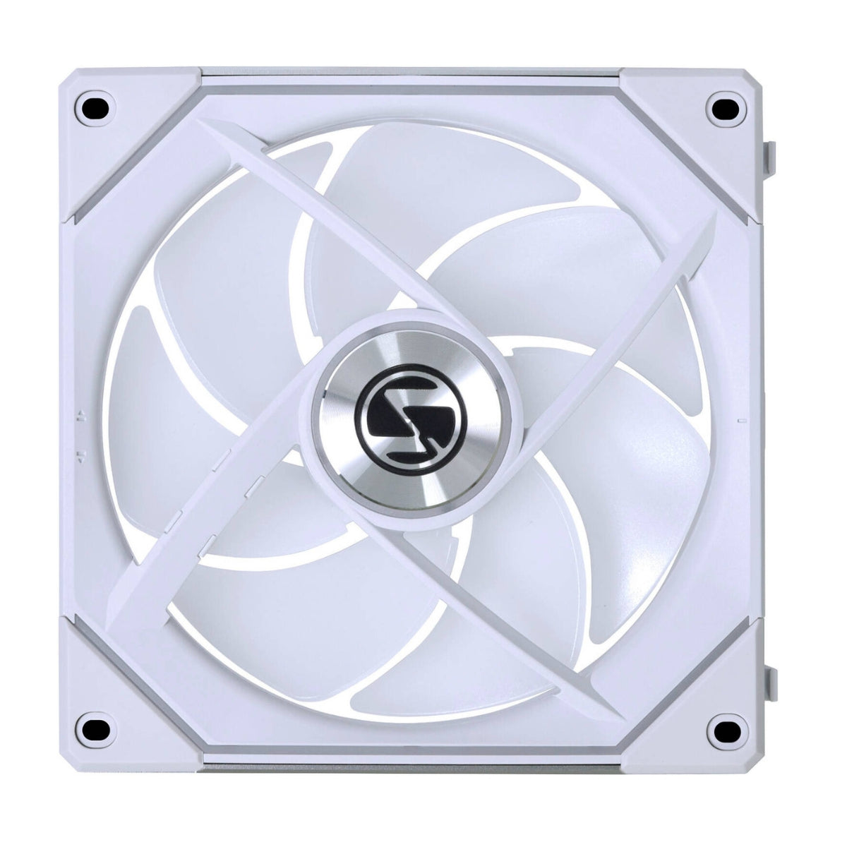 Lian-Li UNI FAN SL Infinity 140 Case Fan – 1600 RPM, 72.7 CFM Airflow, Fluid Dynamic Bearing, Single Pack | Black / White