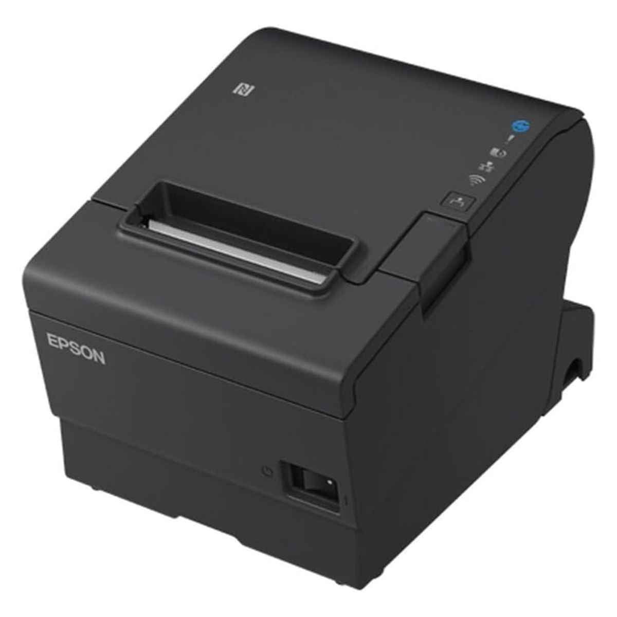 Epson TM-T88VII POS Receipt Printer | 500 mm/sec Print Speed | USB, Serial & Ethernet Connectivity | Thermal Receipt Printer | Black | C31CJ57112A0