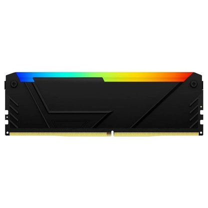Kingston FURY Beast RGB 32GB DDR4 Desktop RAM Kit | 2×16GB | 3600MT/s | CL18 | RGB Lighting | Intel XMP 2.0 | AMD Ryzen Ready | Black | KF436C18BB2AK2/32 | Open Box