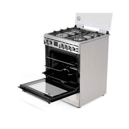 Terim TERGC66ST Freestanding Gas Cooker – 60 × 60 cm, 4-Burner, Stainless Steel