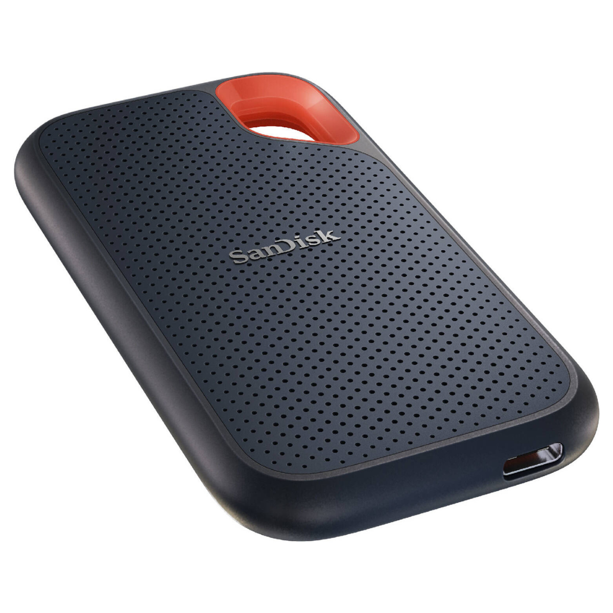 SanDisk Up To 8TB Extreme Portable External SSD, 1050MB/s Read, 1000MB/s Write, USB 3.2 Gen 2 Type-C, IP55, Black/Orange