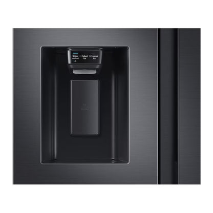 Samsung RS5000RC 660 Liters Side-by-Side Refrigerator RS64R5331B4/AE Black Color All Around Cooling with Digital Inverter Compressor, SpaceMax