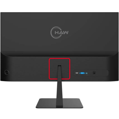 HAW F24IPX Gaming Monitor, 24.5" IPS Display, Full HD Resolution, 100Hz Refresh Rate, 0.5ms (MPRT) Response Time, Built-in Dual 3W Speakers, Adaptive-Sync, FreeSync, Black | F24IPX