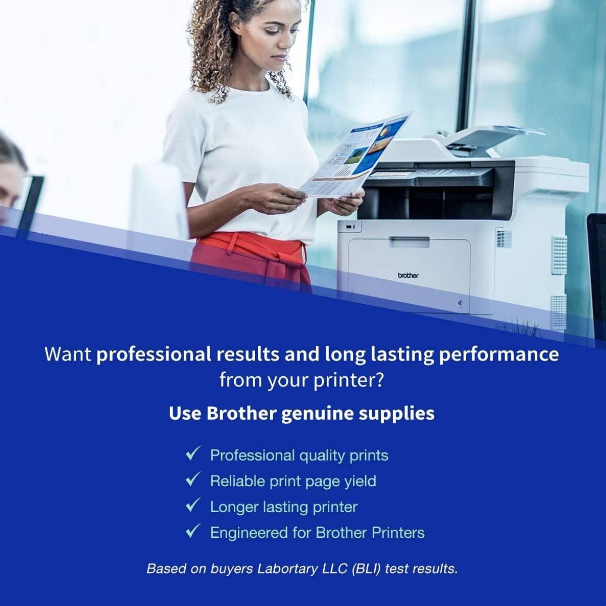 Brother Genuine TN2500 Standard Yield Black Ink Printer Toner Cartridge, Prints up to 1,200 pages