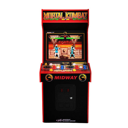 Arcade1Up Midway Legacy Mortal Kombat 30th Anniversary Edition With WiFi Arcade Machine, Adjustable Volume, Clear Deck Protector, Anti-Tip Over Strap