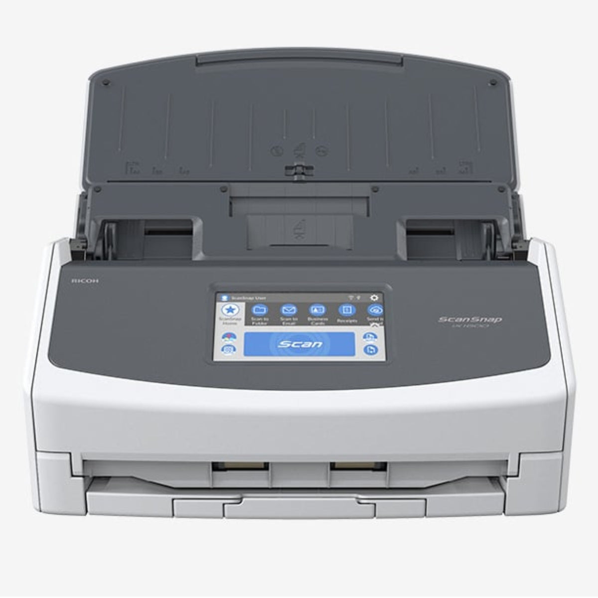 Ricoh ScanSnap iX1600 Versatile Cloud-Enabled Document Scanner for Mac or PC, White | PA03770-B615 / PA03770-B401
