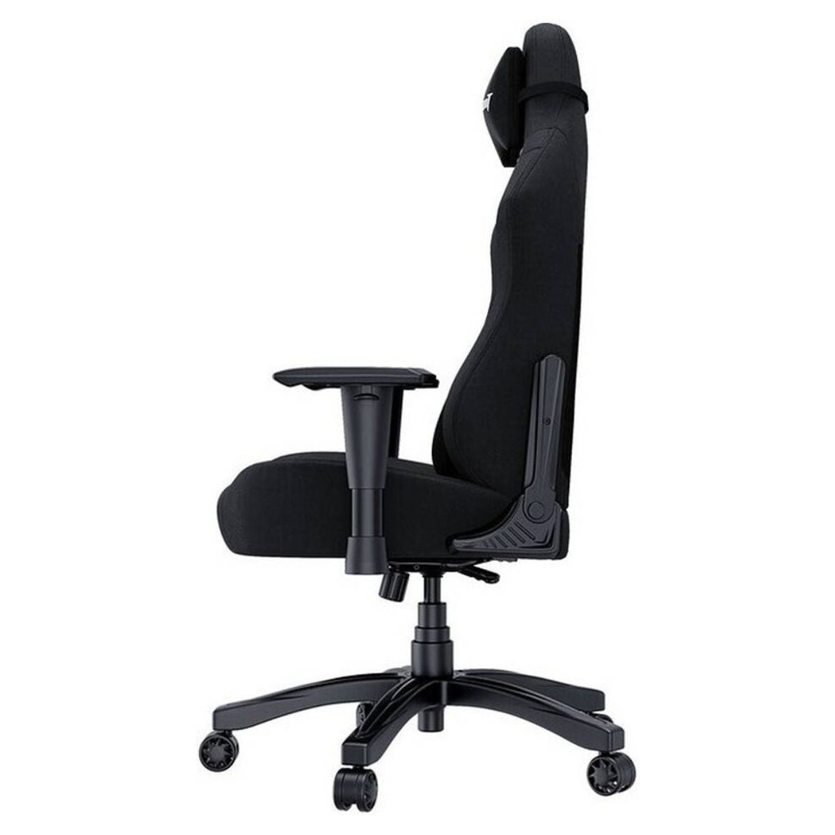 AndaSeat Luna L Gaming Chair | Linen Fabric | Black | 1D Armrests | 90°–160° Recline | Without Footrest | AD18-44-B-F