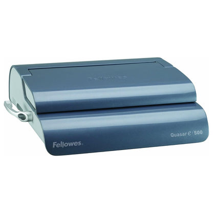 Fellowes Quasar-E Electric Comb Binding Machine | Electric Punching | 25 Sheet Punch Capacity | 500 Sheet Binding Capacity | Professional Office Binder
