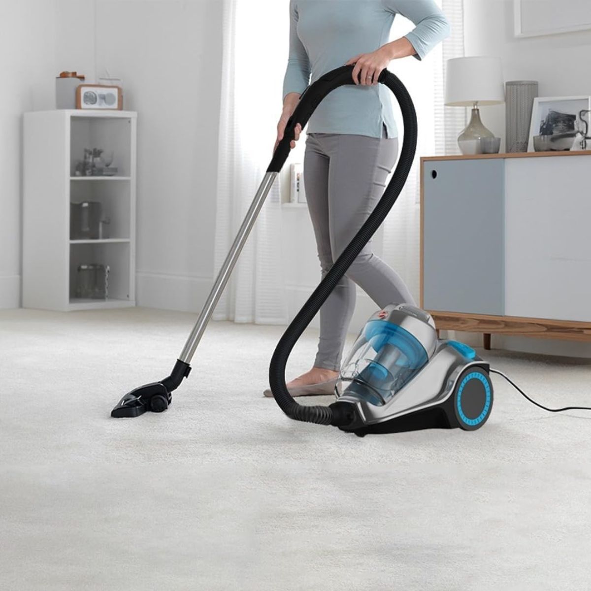 Hoover Power 7 Canister Vacuum Cleaner – 2400W, 4L Capacity, Cyclonic Cleaning | HC84-P7A-ME