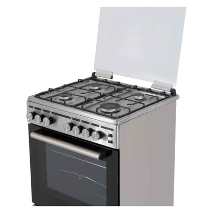 Terim TERGC6064ST 60cm 4-Burner Gas Cooker – Stainless Steel Finish