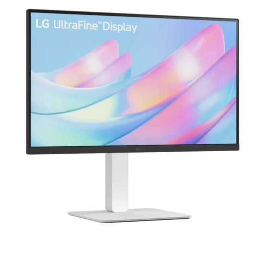 LG UltraFine Monitor, 27" IPS Display, 4K UHD Resolution, 60Hz Refresh Rate, 5ms (GtG at Faster) Response Time, 1.07b Color Display, Dynamic Action Sync, White