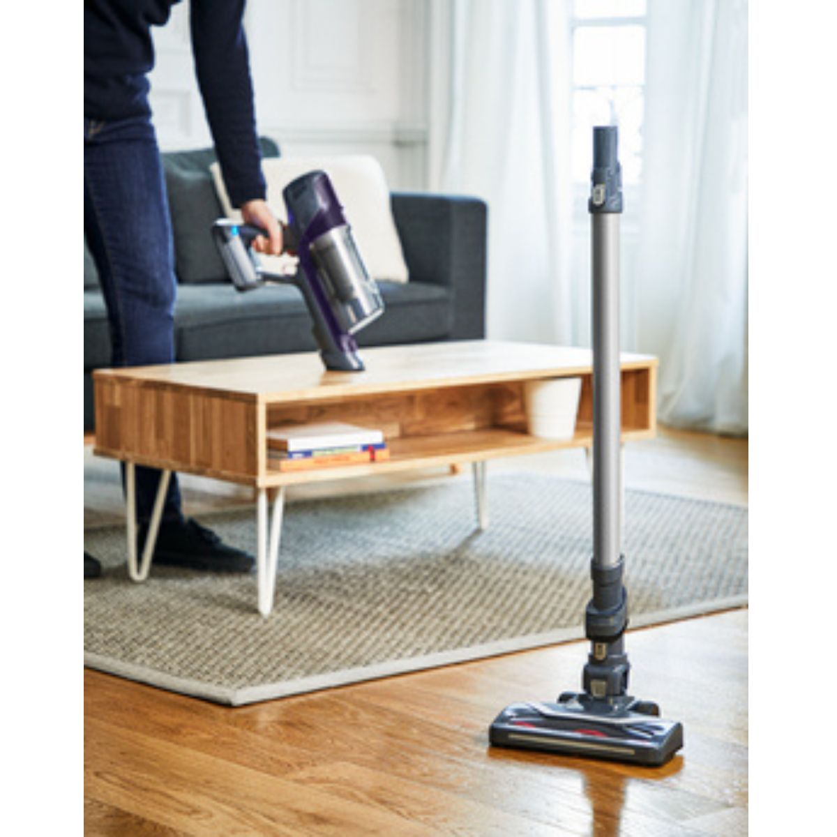 Tefal X-Pert 6.6 TY6837 Cordless Handstick Vacuum – 100W, 0.55L, Lightweight Cleaning Solution