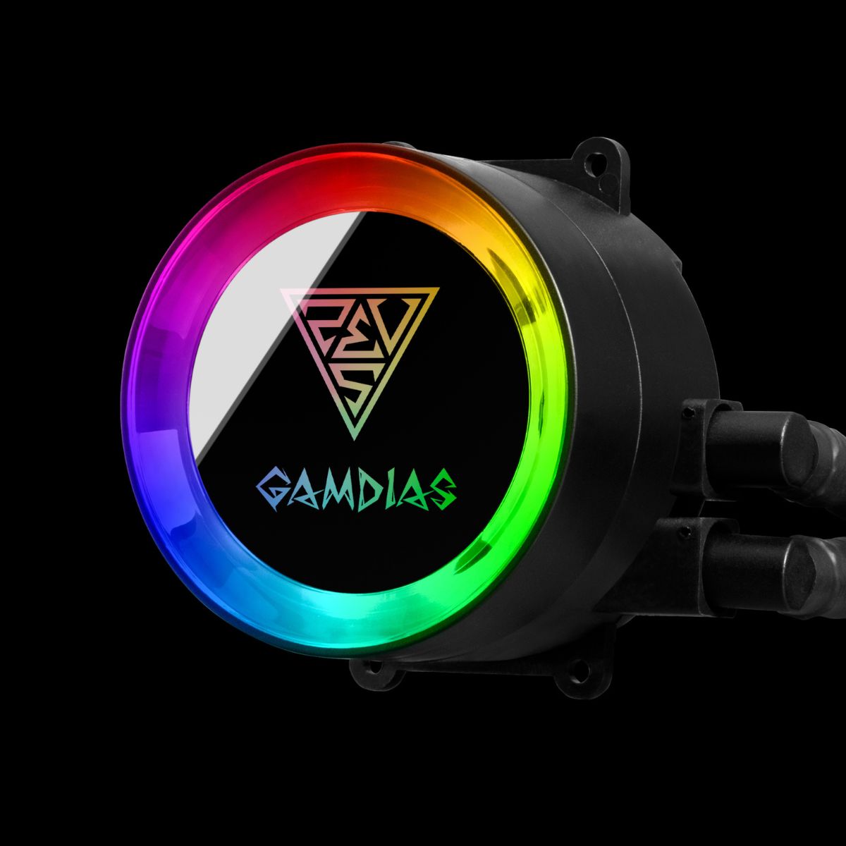 GAMDIAS CHIONE P2-360R RGB AIO Liquid CPU Cooler | 360mm Radiator | Triple ARGB Fans | 250W TDP | Mirror Finish Pump | 16321-00900-00000-G