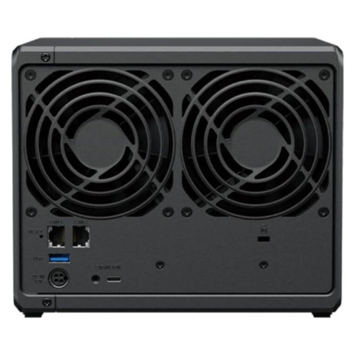 Synology DiskStation DS925+ 4-Bay NAS Server | AMD Ryzen V1500B Processor | 4GB RAM | Hot-Swappable Drive Bays | NVMe SSD Support | Black | DS925+