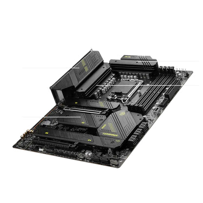 MSI MAG Z790 TOMAHAWK MAX WIFI ATX Motherboard, LGA1700 Socket, Intel Z790 Chipset, 4x DDR5 Slots, 192GB Max Memory, Wi-Fi 7 / BT 5.4, 2x PCIe x16, HDMI / DP, USB-A 3.2 / USB-C 3.2