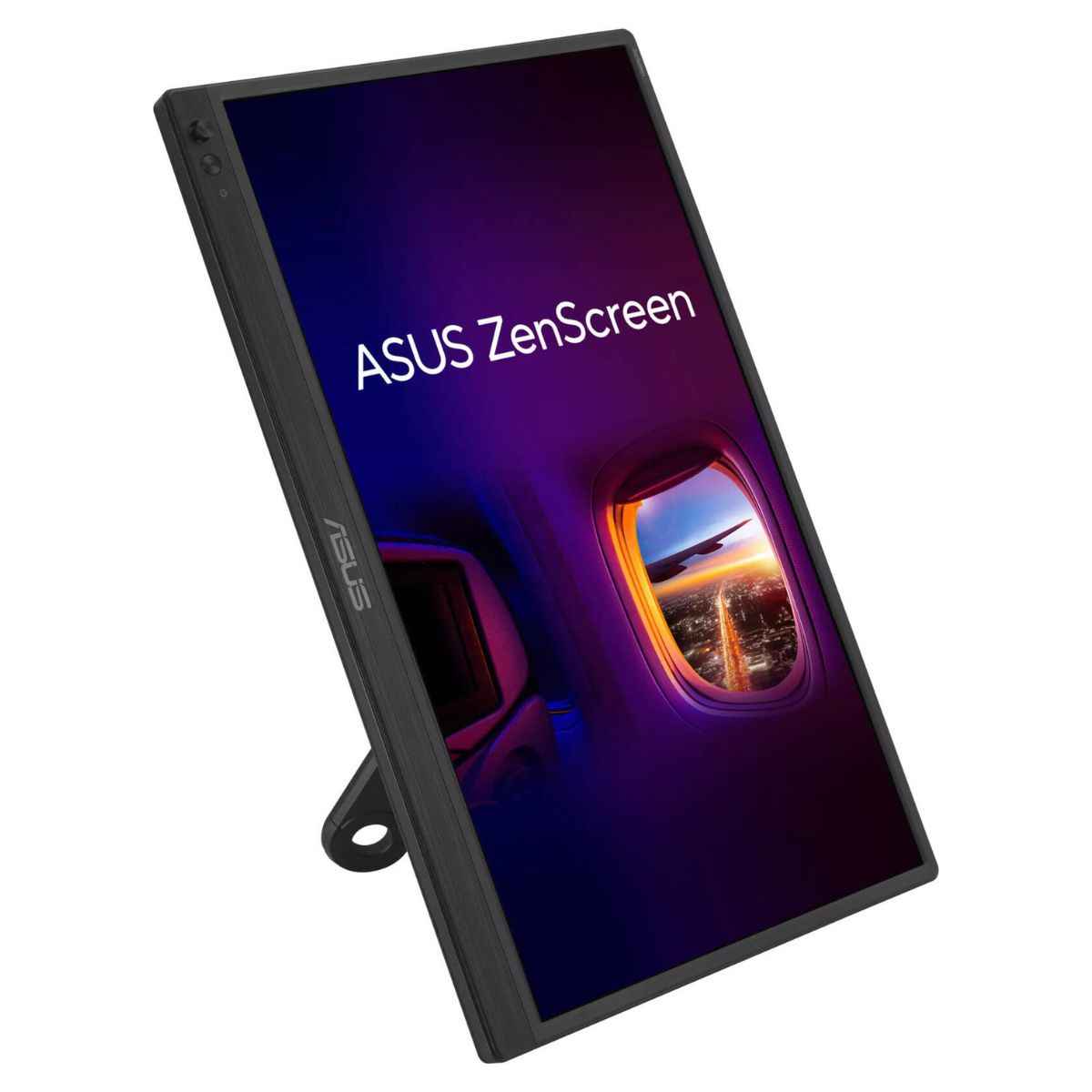 Asus ZenScreen MB169CK Portable Monitor, 15.6" IPS Display, FHD Resolution, 60Hz Refresh Rate, 5ms (GtG) Response Time, 262K Color Display, Trace Free & SPLEDID Technology, Black | 90LM0AZ3-B01171