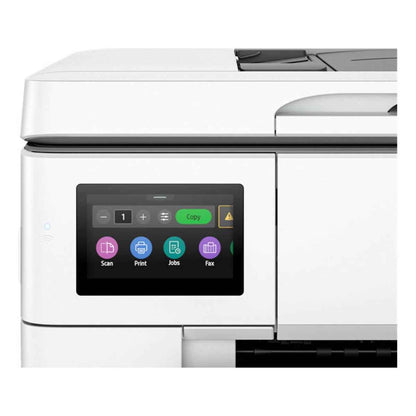 HP OfficeJet Pro 9730 Wide Format All-in-One Printer, Print, Copy, Scan, Up to 34 ppm Print Speed, Automatic Duplex Printing, Up to 4800x1200 Optimized dpi 1200x1200 Rendered dpi, White | 537P5C