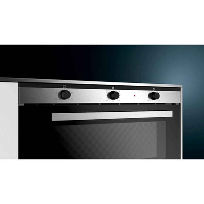 Siemens VB011CBR0M Built-In Oven – 85L Capacity, 3 Cooking Modes, Knob Control, Integrated Cleaning System, Black/Stainless Steel