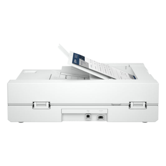 HP ScanJet Pro 2600 f1 Scanner, Fast 2-Sided Scanning & Auto Document Feeder, 1200x1200 dpi Resolution, Up to 25 ppm Scan Speed, 60 Sheets Automatic Document Feeder Capacity, USB 2.0, White | 20G05A