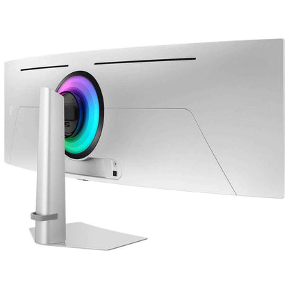 Samsung Odyssey G9 G93SC Curved Gaming Monitor | 49" Dual QHD OLED Display | 240Hz Refresh Rate | 0.03ms (GtG) Response Time | FreeSync Premium Pro &amp; G-SYNC Compatible | White | LS49CG934SMXUE