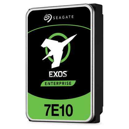 Seagate Exos 7E10 10TB Enterprise Hard Drive | 7200 RPM | SATA III | 256MB Cache | 263MB/s | ST10000NM017B