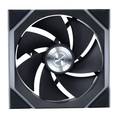 Lian-Li UNI FAN SL Wireless Reverse Blade Case Fan – 120mm, 2000 RPM, 69.5 CFM Airflow, FDB Bearing, Single Pack, Black | 12RSL1W1B