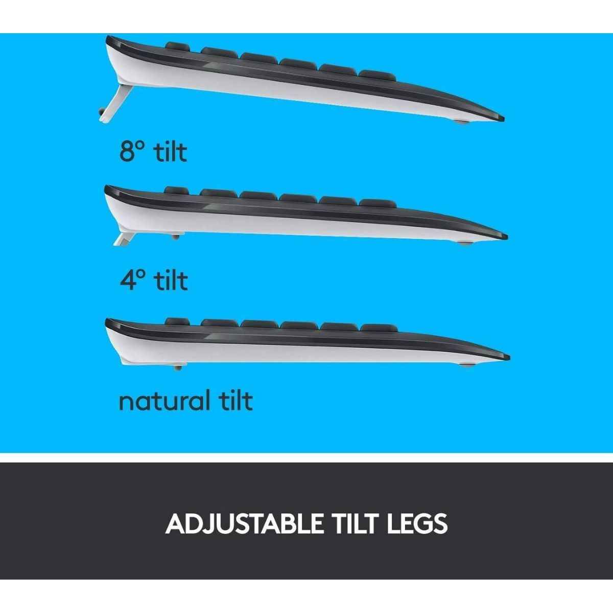 Logitech MK540 Advanced Wireless Keyboard and Mouse Combo English-Arabic | 920-008693 / 920-008685