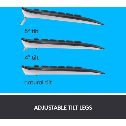 Logitech MK540 Advanced Wireless Keyboard and Mouse Combo English-Arabic | 920-008693 / 920-008685