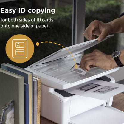 HP LaserJet MFP M141a Multifunction All In One Printer, Print / Copy / Scan, 21 - 30 Print Speed, USB Connectivity, 100 Sheets Output Capacity, Up to 21cpm Copy Speed, LED Display, White | 7MD73A