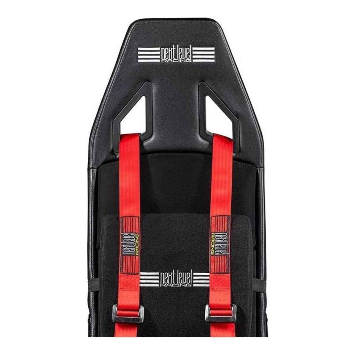 Next Level Racing Flight Simulator Cockpit, Dedicated Flight Cockpit, Compatible with Flight Electronics, Wide Range Adjustments, Keyboard & Mouse Support, Black/Red | NLR-S018