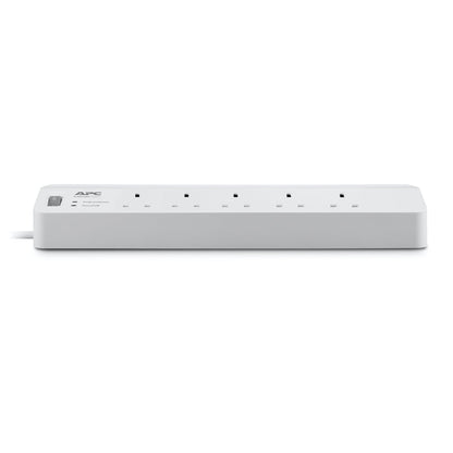 APC PM5-UK – 5-Outlet 230 V Surge Protector for Home & Office