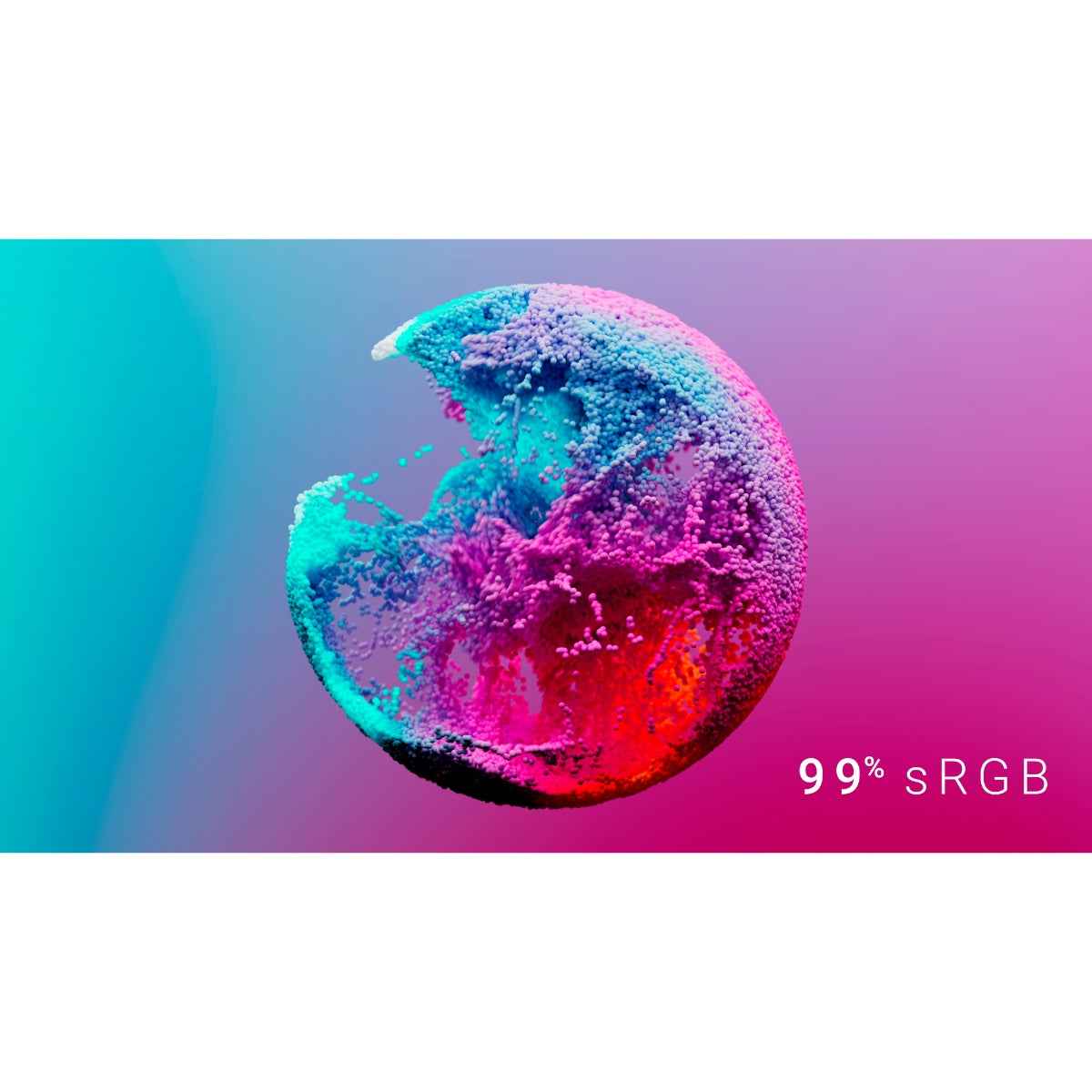 Dell Monitor 27" FHD IPS Display, 1920 x 1080 Resolution, 100Hz Refresh Rate, 4ms (Extreme Mode) Response Time, Built-In Speakers, 16.7m Color Support, 4 Star TUV Eye Support, White