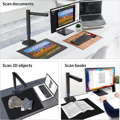 CZUR Shine Ultra Pro 24MP Document Scanner | A3 Large Format Book Scanner | 440 DPI