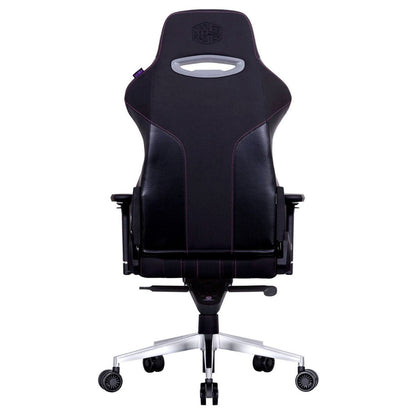 Cooler Master Caliber X2 Gaming Chair | Adjustable Lumbar Support | 180° Recline | Unibody Cold Molded Foam | Steel Frame | 75mm Silent Caster | 4D Armrest | Black