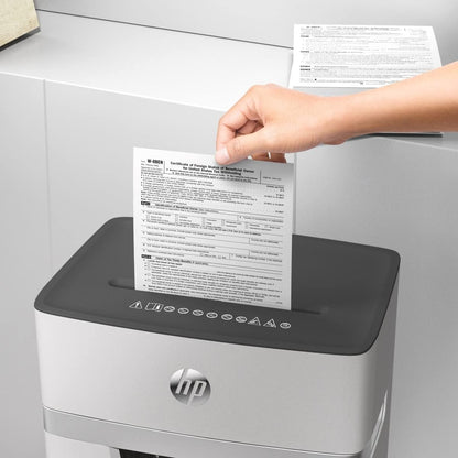 HP OneShred 10MC 2804 – Micro-Cut Paper Shredder (10-Sheet / P-5 Security)