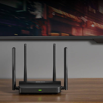 MERCUSYS MR25BE BE3600 Dual-Band Wi-Fi 7 Router | 3.6 Gbps | 4× Gigabit Ethernet Ports | EasyMesh | Black